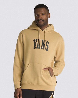 Vans Arched Pullover Kapşonlu Erkek Sarı | Türkiye IXK867293