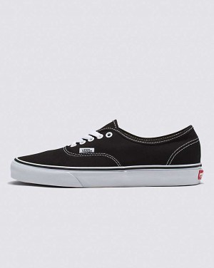 Vans Authentic Geniş Ayakkabı Erkek Siyah Beyaz | Türkiye XMA978405