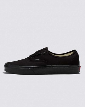 Vans Authentic Geniş Ayakkabı Erkek Siyah | Türkiye DWA782364