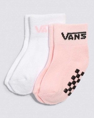 Vans Bebek Classic Drop V 2-Pack Çorap Çocuk Pembe | Türkiye CBR961087