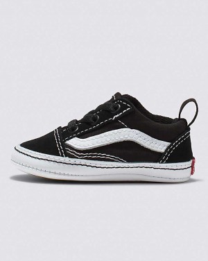 Vans Bebek Old Skool Crib Ayakkabı Çocuk Siyah Beyaz | Türkiye LXD452613