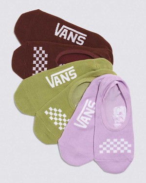 Vans Classic Assorted Canoodle 3-pack Çorap Kadın Çikolata | Türkiye UMB756948