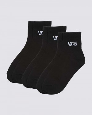 Vans Classic Half Crew Çorap Kadın Siyah | Türkiye BDL173925