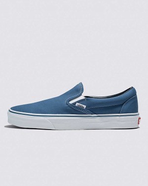 Vans Classic Slip-On Ayakkabı Erkek Lacivert | Türkiye UGS689415