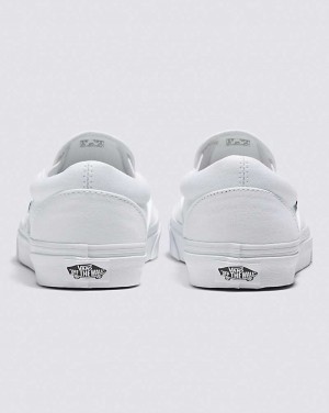 Vans Classic Slip-On Geniş Ayakkabı Erkek Beyaz | Türkiye RWH923451