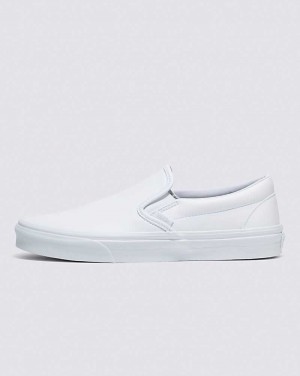 Vans Classic Slip-On Tumble Ayakkabı Erkek Beyaz | Türkiye DJT693248