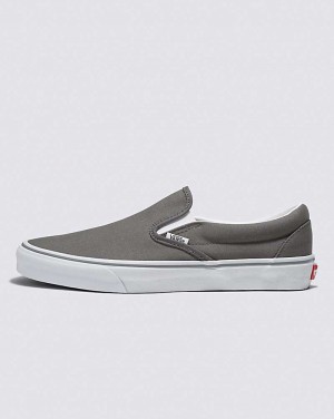 Vans Customs Charcoal Slip-On Geniş Ayakkabı Kadın Gri | Türkiye CQD162543