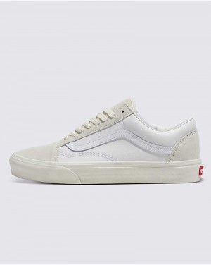 Vans Customs Elevated Marshmallow Old Skool Ayakkabı Erkek Beyaz | Türkiye VUZ943786