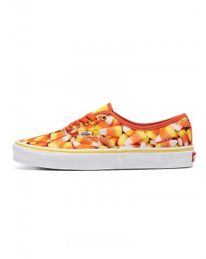 Vans Customs Image Library Candy Corn Authentic Ayakkabı Erkek Turuncu | Türkiye XPY269103