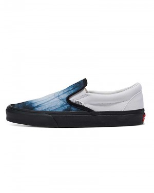 Vans Customs Image Library Creepy Woods Slip-On Ayakkabı Kadın Mavi Siyah Beyaz | Türkiye VKA938021