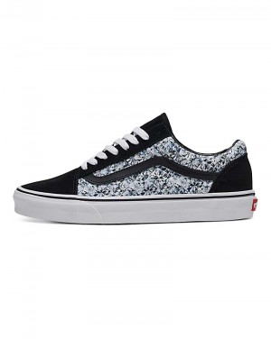 Vans Customs Image Library Diamond Old Skool Ayakkabı Erkek Siyah | Türkiye JAW361450