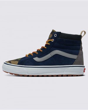 Vans Customs Sk8-Hi MTE-1 Ayakkabı Erkek Lacivert | Türkiye FEK906217