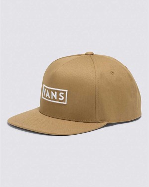 Vans Easy Box Snapback Şapkalar Erkek Sarı | Türkiye ZWU241957