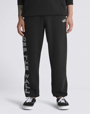 Vans Global Shield Sweatpant Pantolon Erkek Siyah | Türkiye BNP698324