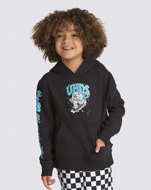 Vans Küçük Çocuk Holiday Boarding Yeti Pullover Kapşonlu Çocuk Siyah | Türkiye KDA591237