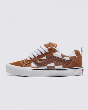 Vans Knu Skool Ayakkabı Erkek Kahverengi | Türkiye JSH589634