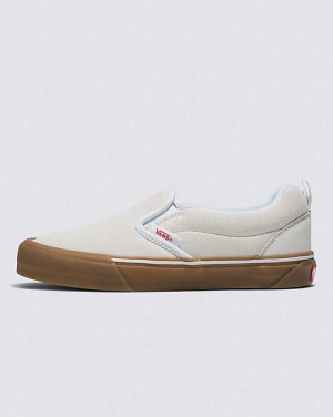 Vans Knu Slip Ayakkabı Erkek Beyaz | Türkiye YOX642075