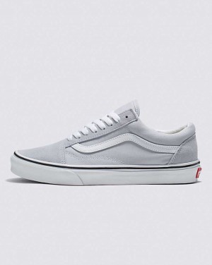 Vans Old Skool Ayakkabı Erkek Gri Beyaz | Türkiye QIM601385