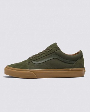 Vans Old Skool Ayakkabı Erkek Zeytin Yeşili | Türkiye KMP173506