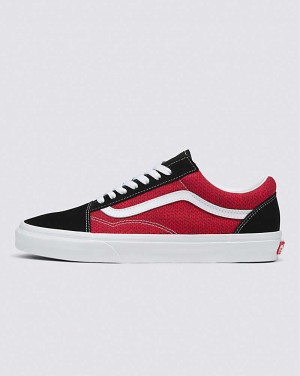 Vans Old Skool Ayakkabı Kadın Kırmızı Beyaz | Türkiye MPX215387