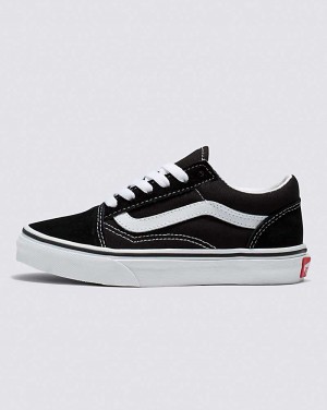 Vans Old Skool Ayakkabı Çocuk Siyah Beyaz | Türkiye XAF564908