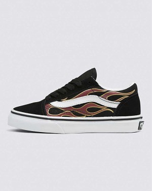 Vans Old Skool Ayakkabı Çocuk Siyah | Türkiye LBM942358