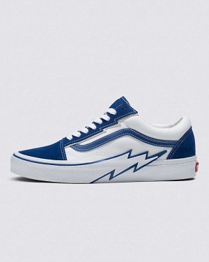 Vans Old Skool Bolt 2-Tone Ayakkabı Erkek Lacivert Beyaz | Türkiye VZC418026