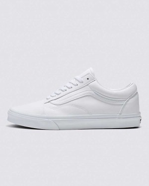 Vans Old Skool Classic Tumble Ayakkabı Erkek Beyaz | Türkiye OPM594126