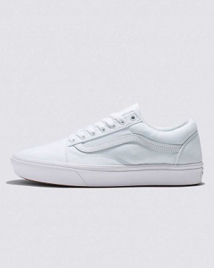 Vans Old Skool ComfyCush Ayakkabı Erkek Beyaz | Türkiye YDQ589623