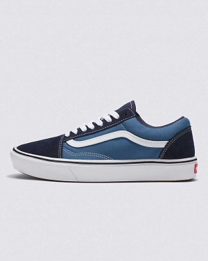 Vans Old Skool ComfyCush Ayakkabı Kadın Lacivert | Türkiye NFV071295