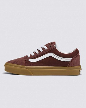 Vans Old Skool Corduroy Ayakkabı Erkek Bordo | Türkiye DAV139675