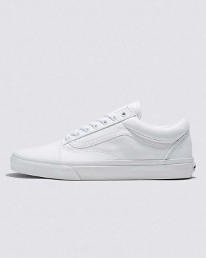 Vans Old Skool Geniş Ayakkabı Erkek Beyaz | Türkiye RGV857049