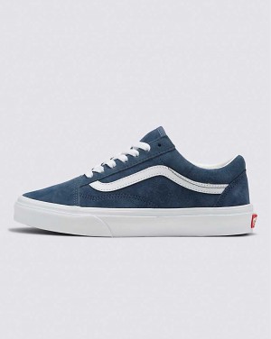 Vans Old Skool Pig Süet Ayakkabı Erkek Indigo | Türkiye TVH708946