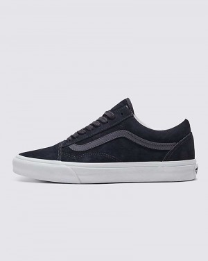 Vans Old Skool Pig Süet Ayakkabı Erkek Siyah | Türkiye JVZ063975