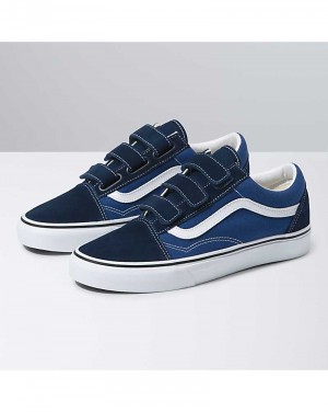 Vans Old Skool V Ayakkabı Erkek Mavi | Türkiye MKE930854