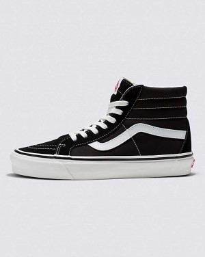 Vans SK8-Hi 38 DX Ayakkabı Erkek Siyah Beyaz | Türkiye XAJ972538