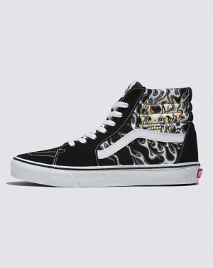 Vans Sk8-Hi Ayakkabı Erkek Siyah Beyaz | Türkiye CPA261954