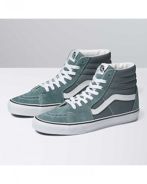 Vans Sk8-Hi Ayakkabı Erkek Turkuaz | Türkiye YKP471295