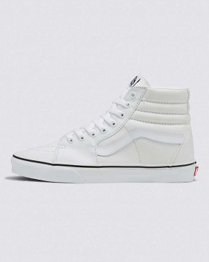 Vans Sk8-Hi Glow Ayakkabı Kadın Beyaz | Türkiye ESQ478395