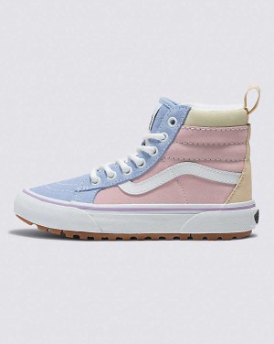 Vans Sk8-Hi MTE-1 Ayakkabı Çocuk Mavi Pembe | Türkiye PIY540968