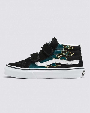 Vans Sk8-Mid Reissue V Ayakkabı Çocuk Siyah | Türkiye NCP698014