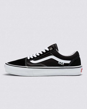 Vans Skate Old Skool Kaykay Ayakkabısı Erkek Siyah Beyaz | Türkiye QPG054692