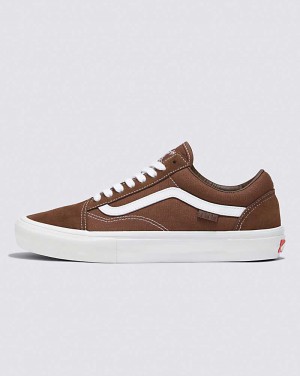 Vans Skate Old Skool X Nick Michel Kaykay Ayakkabısı Kadın Kahverengi Beyaz | Türkiye FWN352716