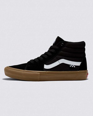 Vans Skate Sk8-Hi Kaykay Ayakkabısı Erkek Siyah | Türkiye KQE675982