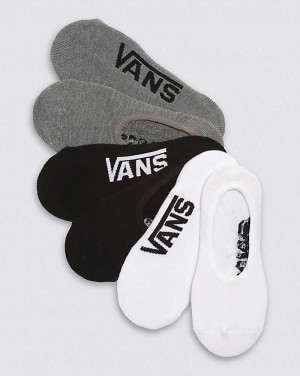 Vans Super No Show 3-Pack Çorap Çocuk Renkli | Türkiye EIC793125