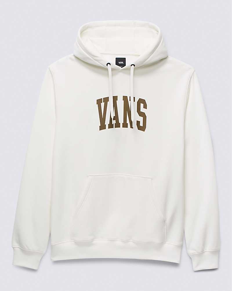 Vans Arched Pullover Kapşonlu Erkek Beyaz | Türkiye CYH493072