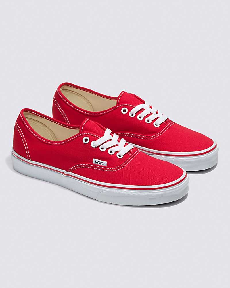 Vans Authentic Ayakkabı Erkek Kırmızı | Türkiye AMD091823