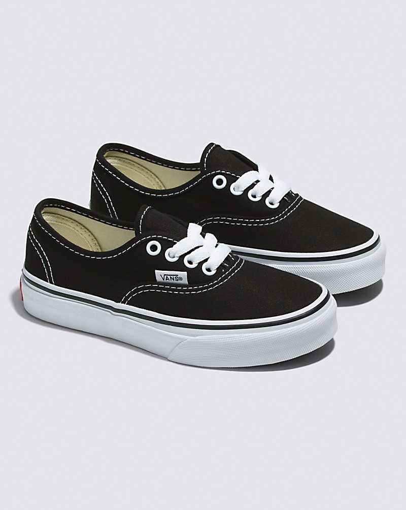 Vans Authentic Ayakkabı Çocuk Siyah Beyaz | Türkiye TIG763195