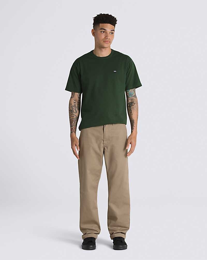 Vans Authentic Chino Relaxed Pantolon Erkek Kahverengi | Türkiye PCZ619754