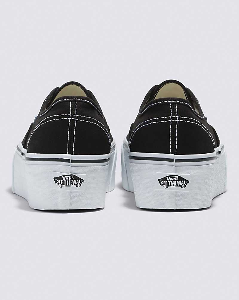 Vans Authentic Stackform Ayakkabı Kadın Siyah | Türkiye LTC514672